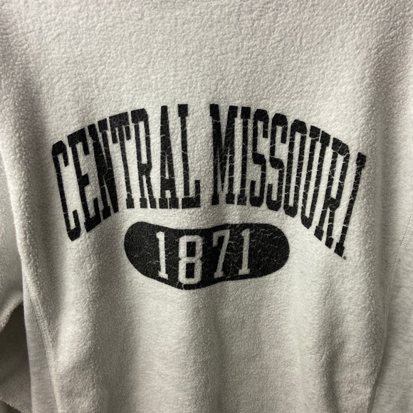 Central Missouri Reverse Weave Sz M Sweatshirt - Picture 3 of 11